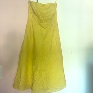 J.Crew Cotton Strapless Dress